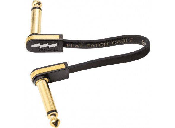 EBS  PG-10 Flat Patch Cable Gold